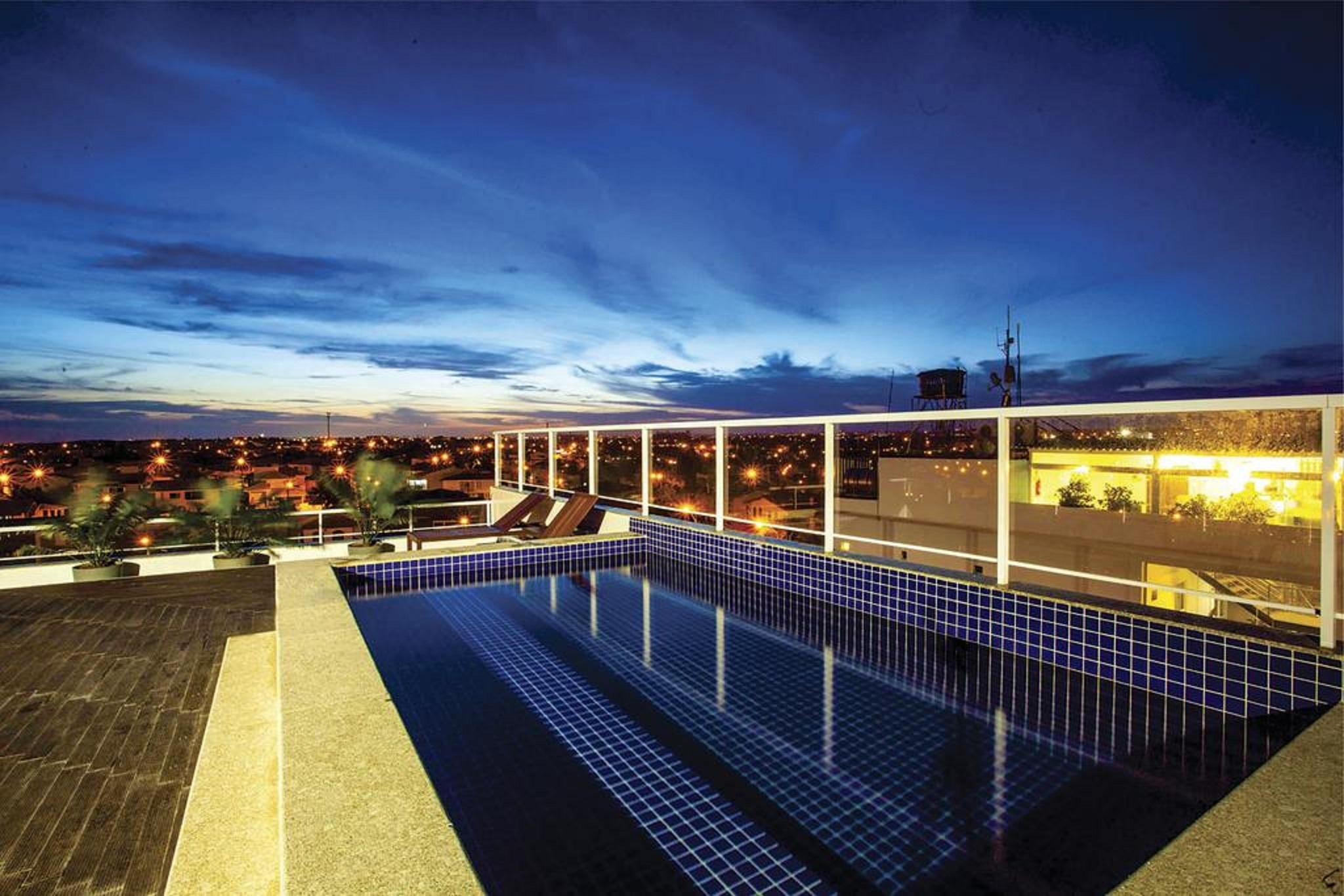 Malibu Plaza Hotel Lauro de Freitas Buitenkant foto